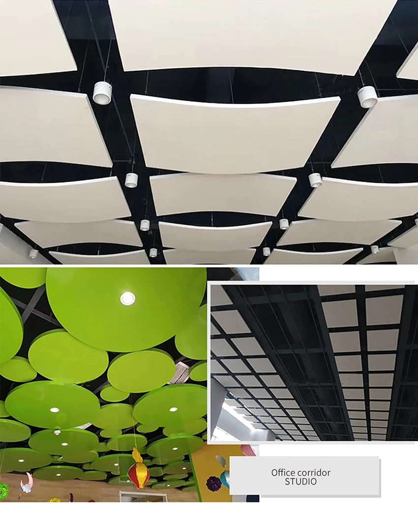 6white soundproof acoustic ceiling